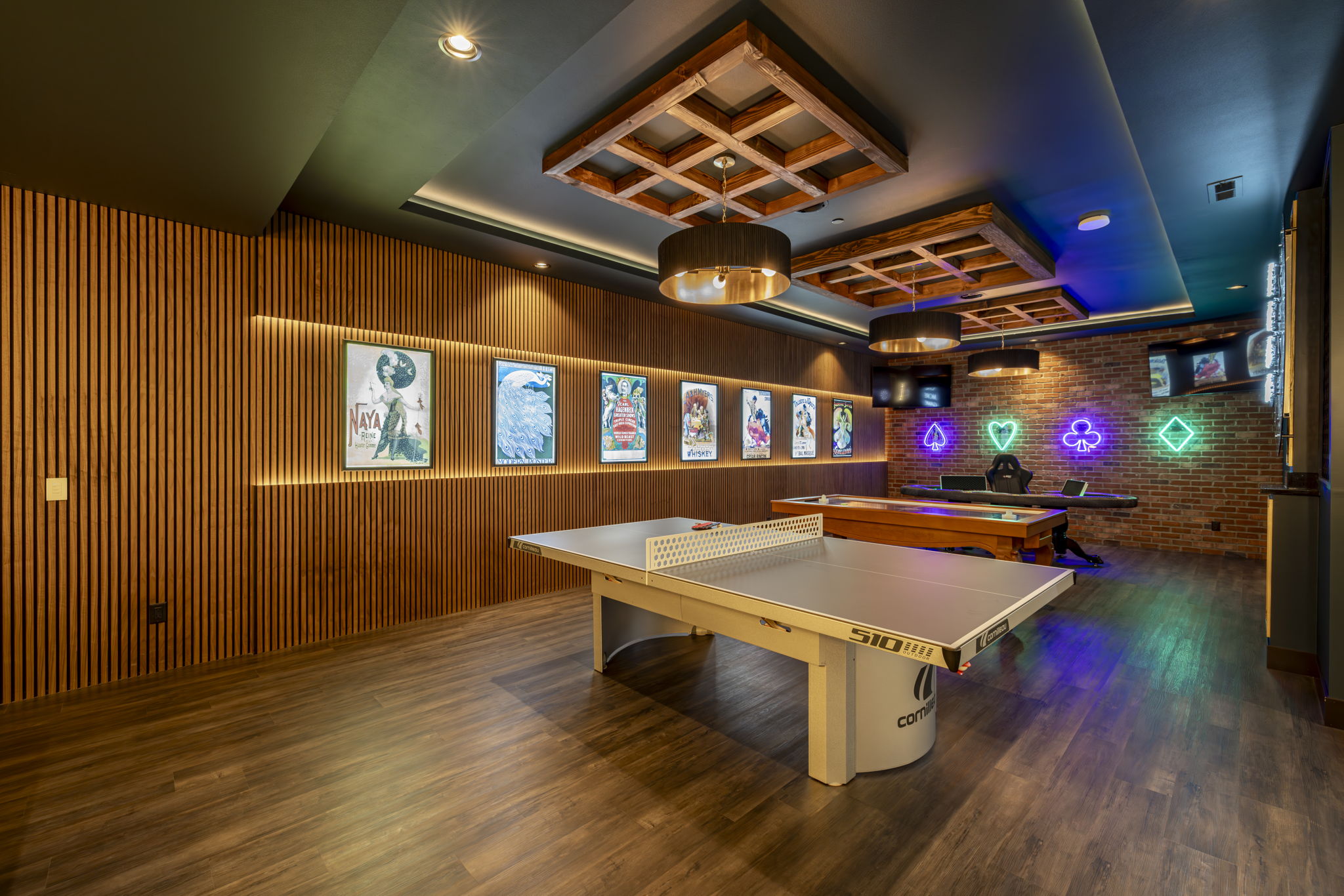 tennis table in speakeasy