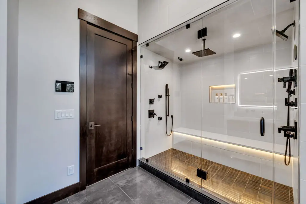 double shower
