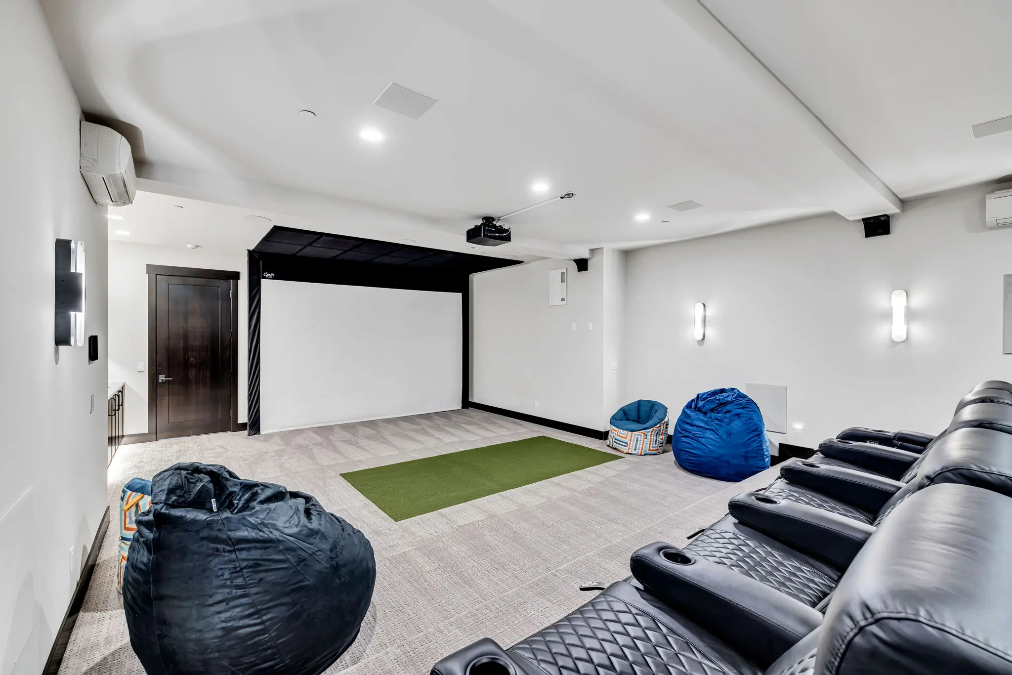 Movie theater at the grand retreat