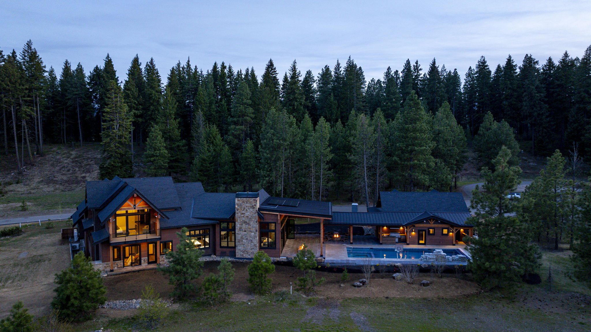 Outside area of The Grand Retreat